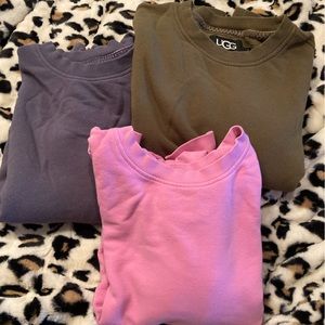 UGG Bundle 3 sweatshirts sz S